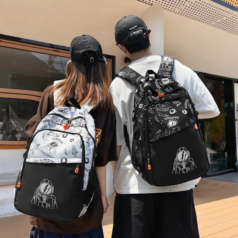 School Students Backpacks