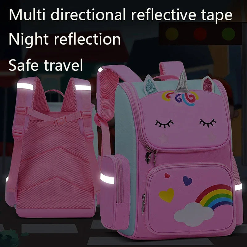 Kid Backpack Unicorn School Bag Waterproof