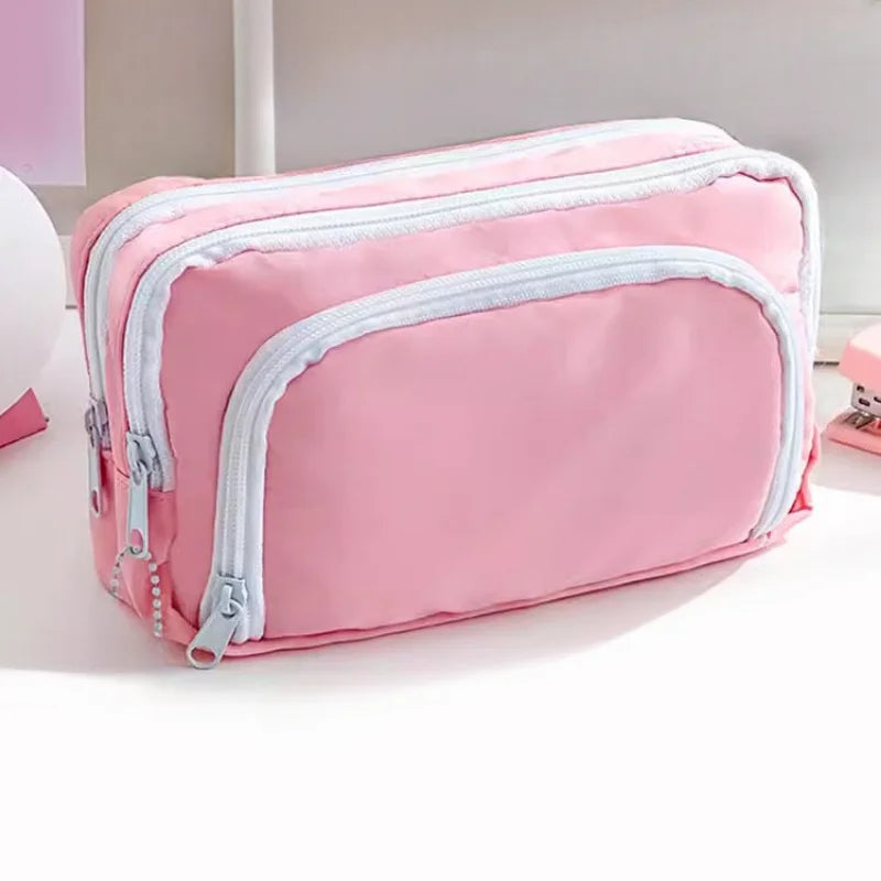 Girl Large Capacity Aesthetic Pencil Bag