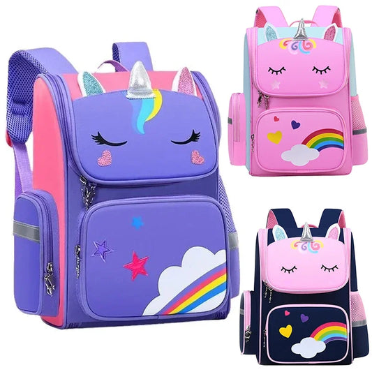 Kid Backpack Unicorn School Bag Waterproof