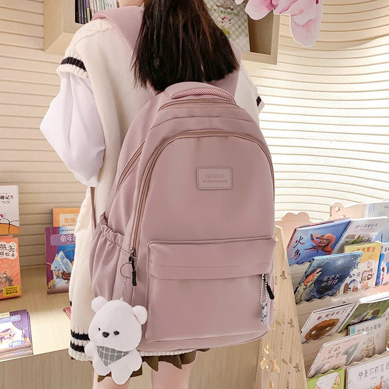 New Female Fashion Waterproof Backpack